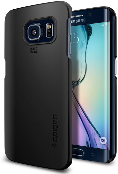 spigen back cover for samsung galaxy s6 edge spigen flipkart comspigen back cover for samsung galaxy s6 edge (black, plastic)